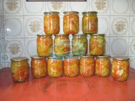Prefabricați, ardei și roșii cele mai bune rețete cu fotografii (tomate) Prefabricați, piper și roșii cele mai bune rețete cu fotografii