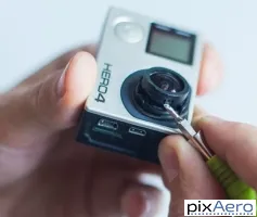 Înlocuire Obiectiv cameră foto GoPro fără a deschide actualizarea