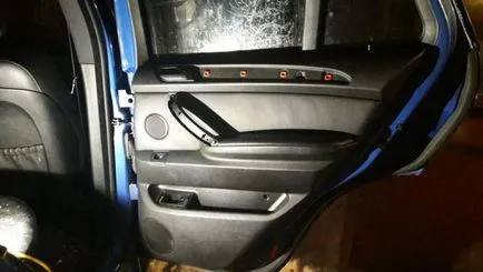 Înlocuirea unui geam lateral pe corpul E53 BMW X5, interior (modul de înlocuire a sticlei) Înlocuirea unui geam lateral pe corpul E53 BMW X5, interior