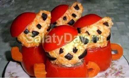 Aperitiv de tomate - ușor de a pregăti rețete cu fotografii și video (de gătit) Aperitiv de tomate - ușor de a pregăti rețete cu fotografii și filme