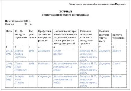 Reviste de protecție a muncii - care ar trebui să fie organizația în 2017 ca un flash, descărcarea de numerotare (de lucru) Reviste de protecție a muncii - care ar trebui să fie organizația în 2017 ca un flash, descărcarea de numerotare