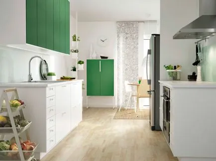 Green Cuisine - fotografii ale celor mai bune idei de modul de a decora culorile de proiectare și de potrivire (de culoare) Green Cuisine - fotografii ale celor mai bune idei de modul de a decora culorile de proiectare și de potrivire