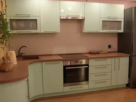 bucătărie verde, combinație de culori, fotografie, design de bucatarie, design interior, reparații, fotografii
