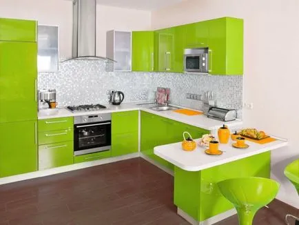 Green Cuisine - fotografii ale celor mai bune idei de modul de a decora culorile de proiectare și de potrivire (proiectare) Green Cuisine - fotografii ale celor mai bune idei de modul de a decora culorile de proiectare și de potrivire