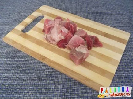 Pot friptura cu sos de roșii (foto reteta) (tomate) Pot friptura cu sos de tomate (fotografii reteta)
