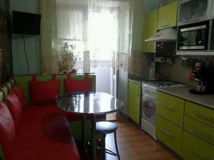 bucătărie verde, combinație de culori, fotografie, design de bucatarie, design interior, reparații, fotografii