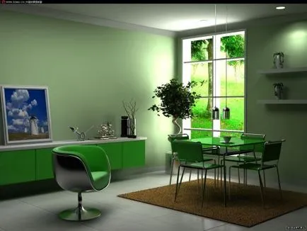 Design de bucătărie verde în nuanțe de verde, cu exemple foto (verde) Design de bucătărie verde în nuanțe de verde, cu exemple de fotografii