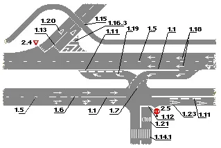 semne rutiere în imagini