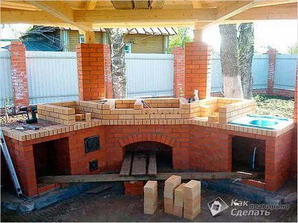Cum de a construi un grătar la cabana
