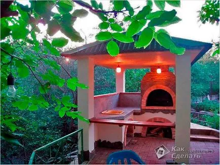 Cum de a construi un grătar la cabana