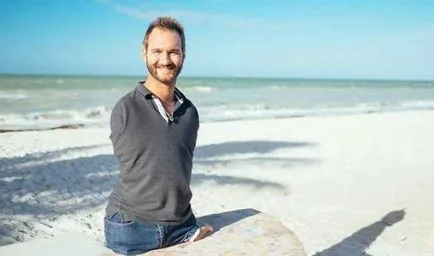 Nik Vuychich - biografie, fotografii, boala, familie, viata, familie, soție, copii