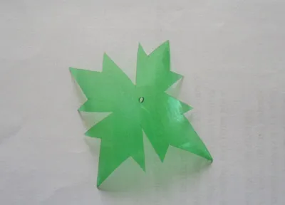 Ca de sticle de plastic pentru a face flori