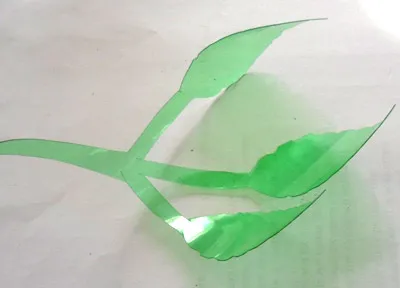 Ca de sticle de plastic pentru a face flori