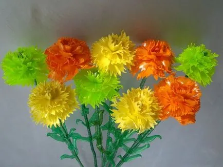 Ca de sticle de plastic pentru a face flori Ca de sticle de plastic pentru a face flori