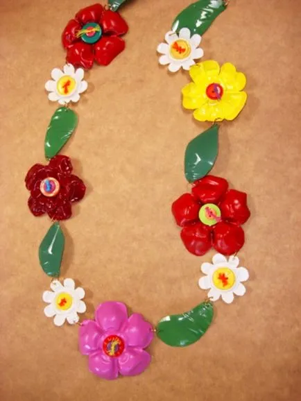 Ca de sticle de plastic pentru a face flori