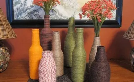 Designul sticlei cu mâinile