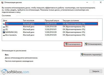 Cum defragmentarea discului