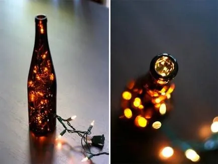 Designul sticlei cu mâinile