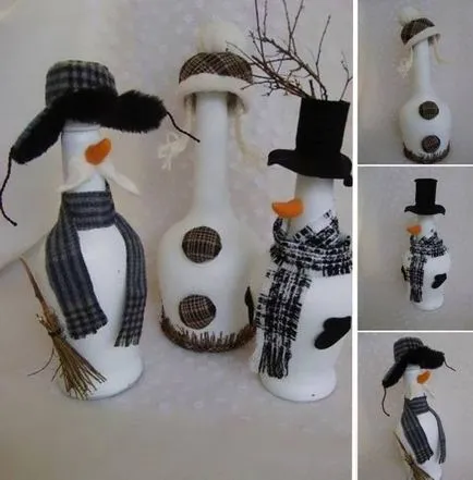 Designul sticlei cu mâinile