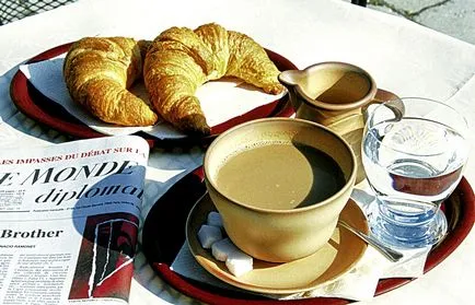 Deoarece există un croissant