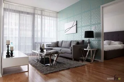 Wallpaper în camera de zi 100 cele mai bune fotografii de idei pentru proiectarea, decorarea peretilor cu tapet din fotografie