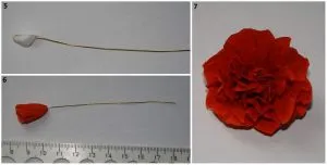 Cum sa faci un boboc de floare de hârtie