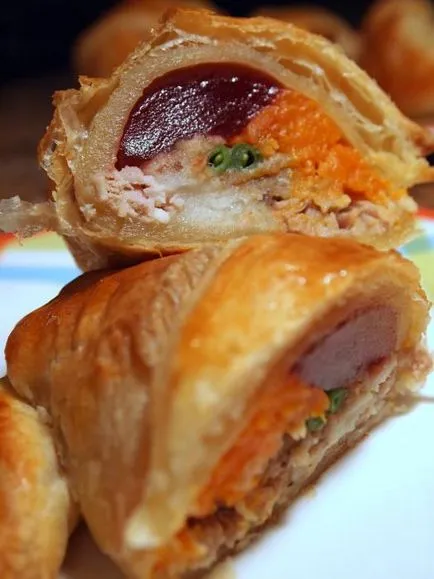 Deoarece există un croissant