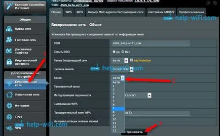 Cum pentru a selecta un canal pentru WiFi