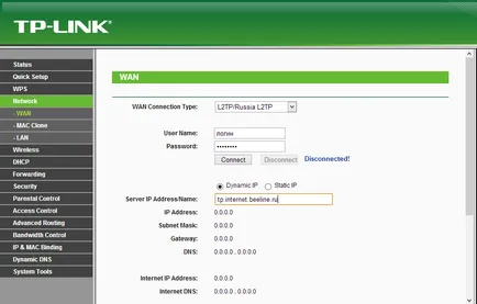 Beeline WiFi modul de configurare Beeline WiFi modul de configurare