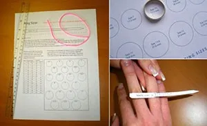 Cum pentru a determina dimensiunea inel
