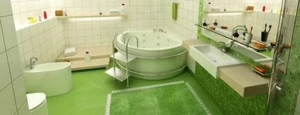 După cum a pus parchet în baie