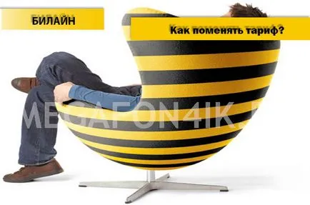 Cum de a schimba planul tarifar de Beeline