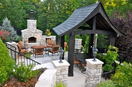 Cum de a construi un grătar la cabana Cum de a construi un grătar la cabana