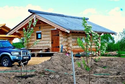 Cum de a construi o saună jurnal de cabină Cum de a construi o saună jurnal de cabină