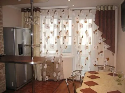 Efectuarea perdele fereastra de la bucătărie, care sunt mai potrivite pentru bucătărie (unele) Efectuarea perdele fereastra de la bucătărie, care sunt mai potrivite pentru bucătărie