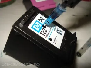Cum se umple cartușul cu jet de cerneală Cum se umple cartușul cu jet de cerneală
