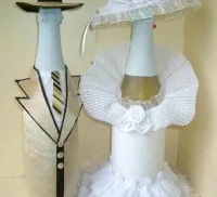 Cum de a decora o sampanie nunta Cum de a decora o sampanie nunta