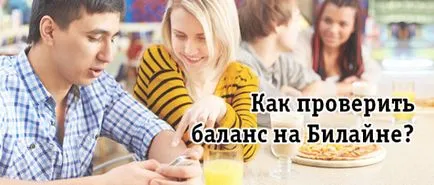 Cum de a găsi un echilibru pentru Beeline Cum de a găsi un echilibru pentru Beeline