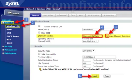 Cum pentru a selecta un canal pentru WiFi Cum pentru a selecta un canal pentru WiFi