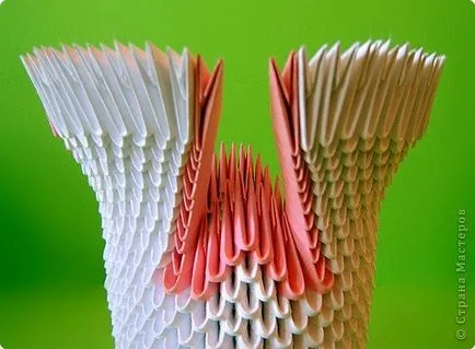 Origami master-class modul de lebădă pentru începători și video