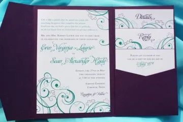 Completarea invitația la nuntă