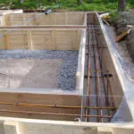 Construcția cadrului de garaj