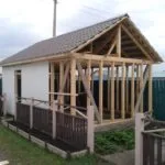 Construcția cadrului de garaj