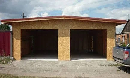 Construcția cadrului de garaj