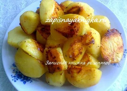 Cartofi în bucșa de coacere