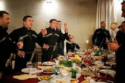 Toast la nuntă georgiană