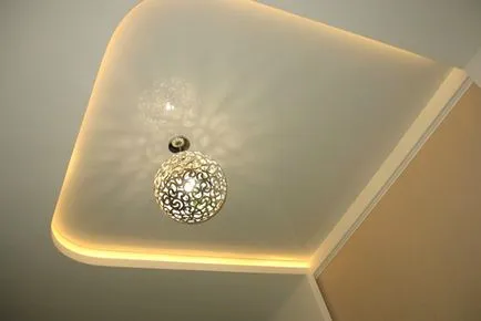 Tavan suspendat cu lumini