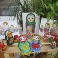 Matryoshka de hârtie cu propriile mâini