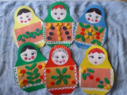 Matryoshka de hârtie cu propriile mâini Matryoshka de hârtie cu propriile mâini