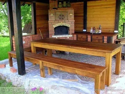 foișoare mobilier, cu mâinile lor